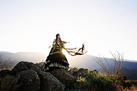 Sunset Point Bridal Session